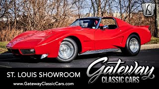 1972 Chevrolet Corvette Ecklers Can Am Gateway Classic Cars St Louis 8957 [upl. by Barlow]