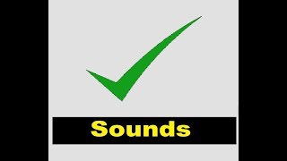 Correct Sound Effects All Sounds [upl. by Yrekcaz]