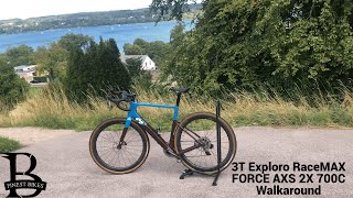 3T Exploro RaceMAX FORCE AXS 2X 700C mit Carbonlaufradsatz  Walkaround [upl. by Nauqan360]