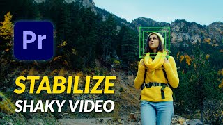 How to Stabilize Video in Premiere Pro  Warp Stabilizer For Beginners [upl. by Atteyek]