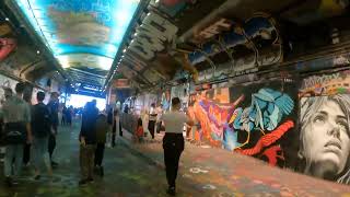 Leake Street London  Saturday 12 October 2024 [upl. by Ahseinad]