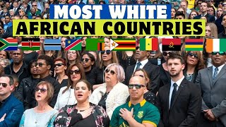 15 African Countries With the Highest Number of White Population [upl. by Dnalerb486]