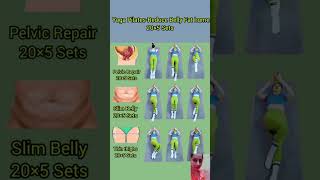 Yoga Pilates Reduce Belly Fat part 235yoga weightloss bellyfatloss shorts [upl. by Ellehsad]