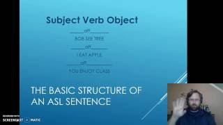 21a ASL Simple Sentences [upl. by Pelpel]