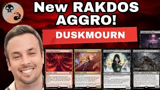 My FAVORITE DUSKMOURN STANDARD Deck is NEW RAKDOS AGGRO… [upl. by Aivonas105]