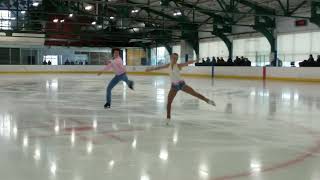 Sofia Jarmoc amp Luke Witkowski Jr Pairs SP Mid Atlantic Champs 2024 [upl. by Vedetta40]