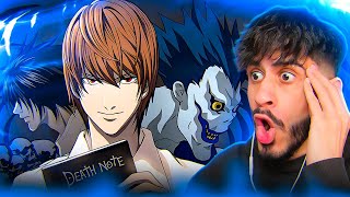 MY FIRST TIME WATCHING DEATH NOTE  Death Note Reaction [upl. by Azzil]