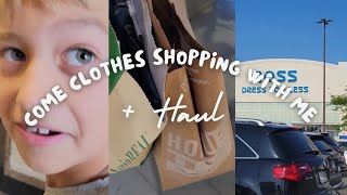 Come school clothes shopping with me  Haul🫶🌺✨️☁️ [upl. by Emlynne44]