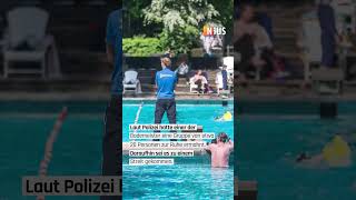 Bademeister in Freibad zusammengeschlagen nius sommer freibad [upl. by Alicec]