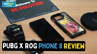 PUBG x ROG Phone 8 review and unboxing video [upl. by Liatris]