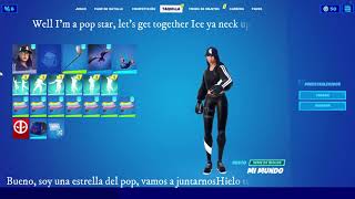 Fly N Ghetto letra español lyrics emote fortnite [upl. by Gran]