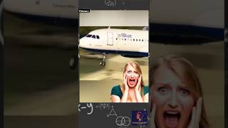 aeroplane accident but landing safely shorts short trending viral viralvideo [upl. by Gerti]