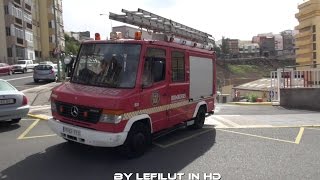 WAIL  PRESSLUFT B 910  Escala 861  Bomberos Gran Canaria [upl. by Oeak]