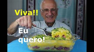 ESCONDIDINHO DE MANDIOQUINHA COM MORTADELA RÁPIDO FÁCIL E DELICIOSO [upl. by Novahs178]