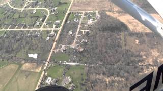 Flight over fairdale and rochelle illinois tornado damage [upl. by Blondell]