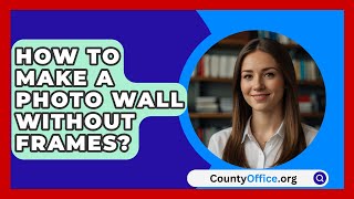 How To Make A Photo Wall Without Frames  CountyOfficeorg [upl. by Cruickshank55]