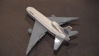 Lego Pan Am Lockheed L1011500 Tristar MOC [upl. by Ebag417]