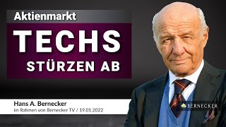 Techs stürzen ab  Hans A Bernecker im Gespräch vom 19012022 [upl. by Herodias]