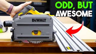 The DeWALT Track Saw is Kind of Odd But I Think I Like It [upl. by Trueblood]