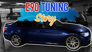 BMW E90 TUNING STORY IN 9 MINUTES [upl. by Sajovich558]