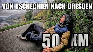 50 Kilometer Fußmarsch von Tschechien bis Dresden an einem Tag😵 [upl. by Nehemiah]