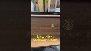 New Dical Steinway amp sons america woodworking love decals video viralvideo viralshorts short [upl. by Hameean]