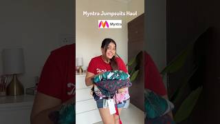 Jumpsuits from Myntra✨ shortsfeed youtubeshorts myntra short shortvideo [upl. by Aicak]