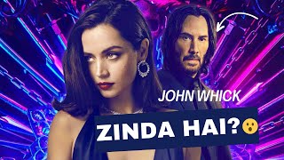 Ballerina From the world of John wick trailer review John wick is alive [upl. by Ydeh]