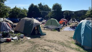 Biddeford clearing homeless encampments as overnight shelter opens [upl. by Sy]