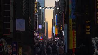 ✨️ Manhattanhenge ✨️ New York City Manhattan Sunset [upl. by Vincent632]