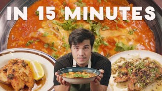 4 Easy Chicken Breast Recipes with Erwan Heussaff [upl. by Aihsotal]