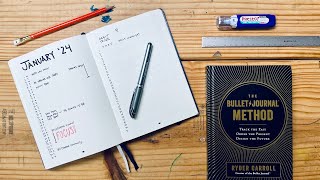 A Simple Minimalist Bullet Journal Setup for 2024 [upl. by Aseretairam]