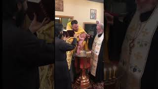 This is How We Baptize—Baptism of my Daughter Maria orthodox baptism catholic christianity [upl. by Gusty676]