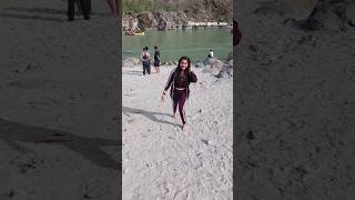 Rafting at Rishikesh l Rafting l Rafting video l wanderlust rishikeshtour ytshorts [upl. by Nyrad949]