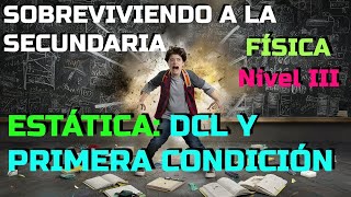 FÍSICA  Estática I  ejercicios NIVEL III [upl. by Atse]