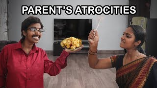 Parents Atrocities  How Indian Parents fight  Pori Urundai [upl. by Yruama]