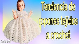 ¡Los 7 Ropones a Crochet Más Hermosos del Año 🌟  Crochet News [upl. by Freeland399]