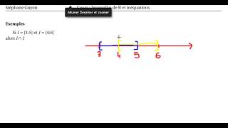 seconde  Union et intersection dintervalles [upl. by Ahsirat]