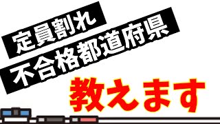 【入試情報】高校受験で定員割れ不合格になる都道府県はここ！ [upl. by Ynitsed]