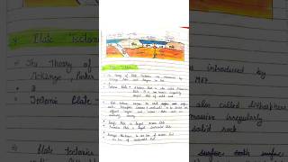 Distribution of oceans and continents class 11 geography notes notes geographyshorts [upl. by Kirsti]