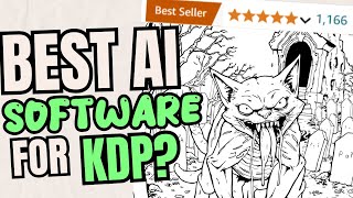 Is this the best AI software for Amazon kdp coloring books [upl. by Boote]