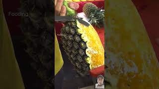 I LOVE PINEAPPLE 🍍🍍🍍 pineapple fruit fruitcutting fruitcarving shortvideo shorts short [upl. by Nandor]