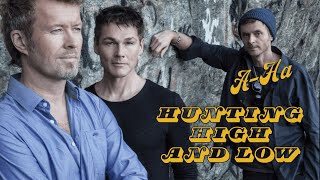 Hunting High and Low  AHA  Unofficial Music Video  Lyrics [upl. by Alebasi]