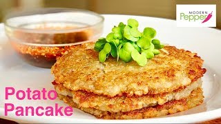 Korean Potato Pancakes Latkes Recipe  Mukbang Gamjajeon 감자전 VEGAN GLUTENFREE KOREAN PANCAKES [upl. by Eat]