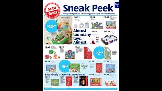 Aldi In Store Ad November 27 – December 3 2024 Almost to many toys Almost [upl. by Ekralc]