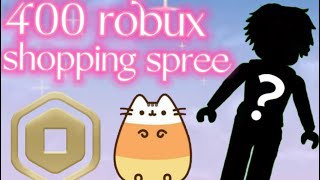 400 robux shopping spree D [upl. by Senaj]