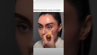 Concealer hack ✨makeup youtubeshorts viralshort shotsfeed viralshort shorts 1millionviews [upl. by Anavi563]