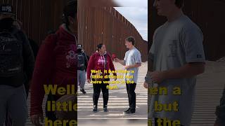 Interviewing ILLEGAL immigrants at US border news border interview [upl. by Kalli]