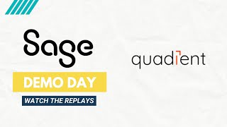 Sage Demo Day  Quadient [upl. by Atalya]