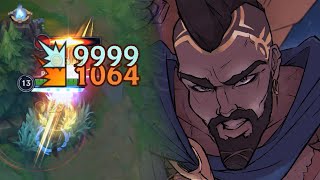 Pantheon Jungle 9999 True Damage and 1k Crit Damage [upl. by Notak274]